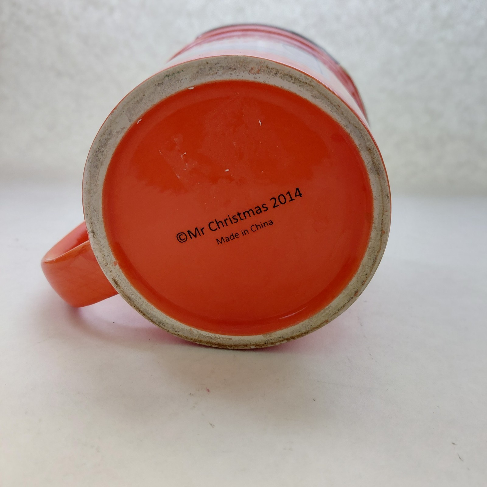 The Home Depot Homer's All Purpose Orange Bucket Mug Mr. Christmas 2015