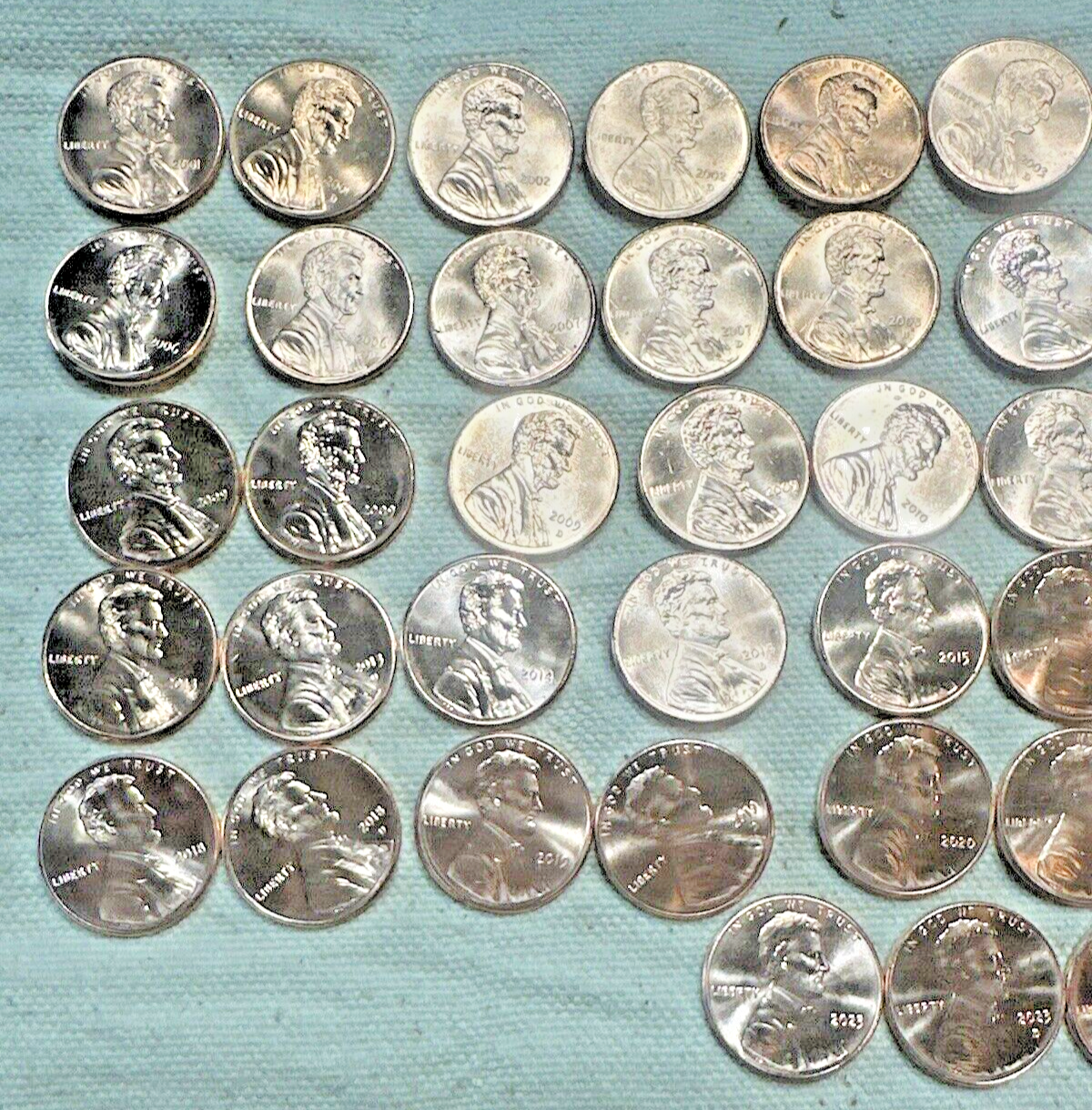 1959 - 2024 P & D S MS Set 148 Uncirculated Lincoln Includes 7 1982 & 60D SD