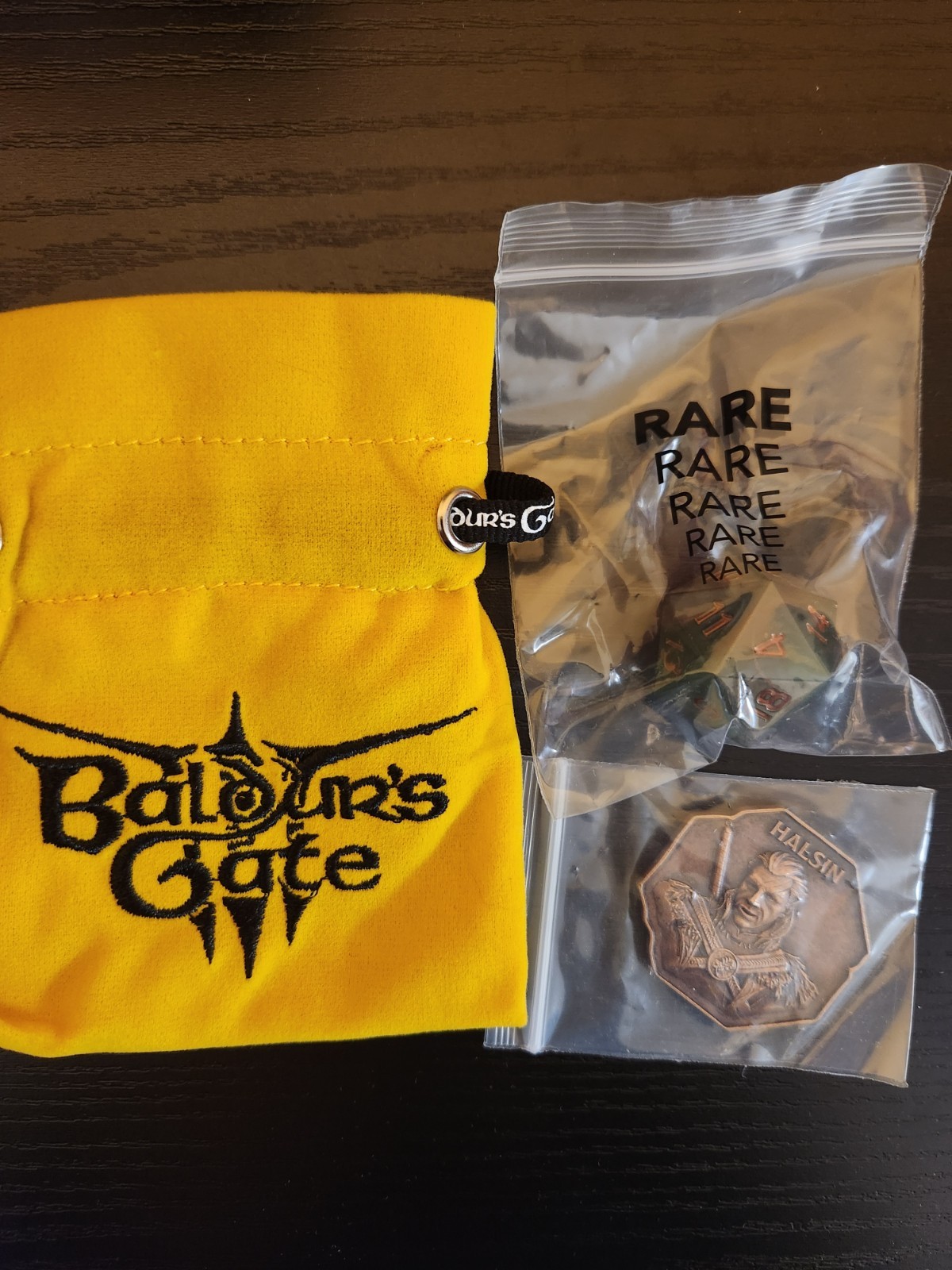 Baldur's Gate 3 The Archdruid Halsin D20 Dice Set for D&D