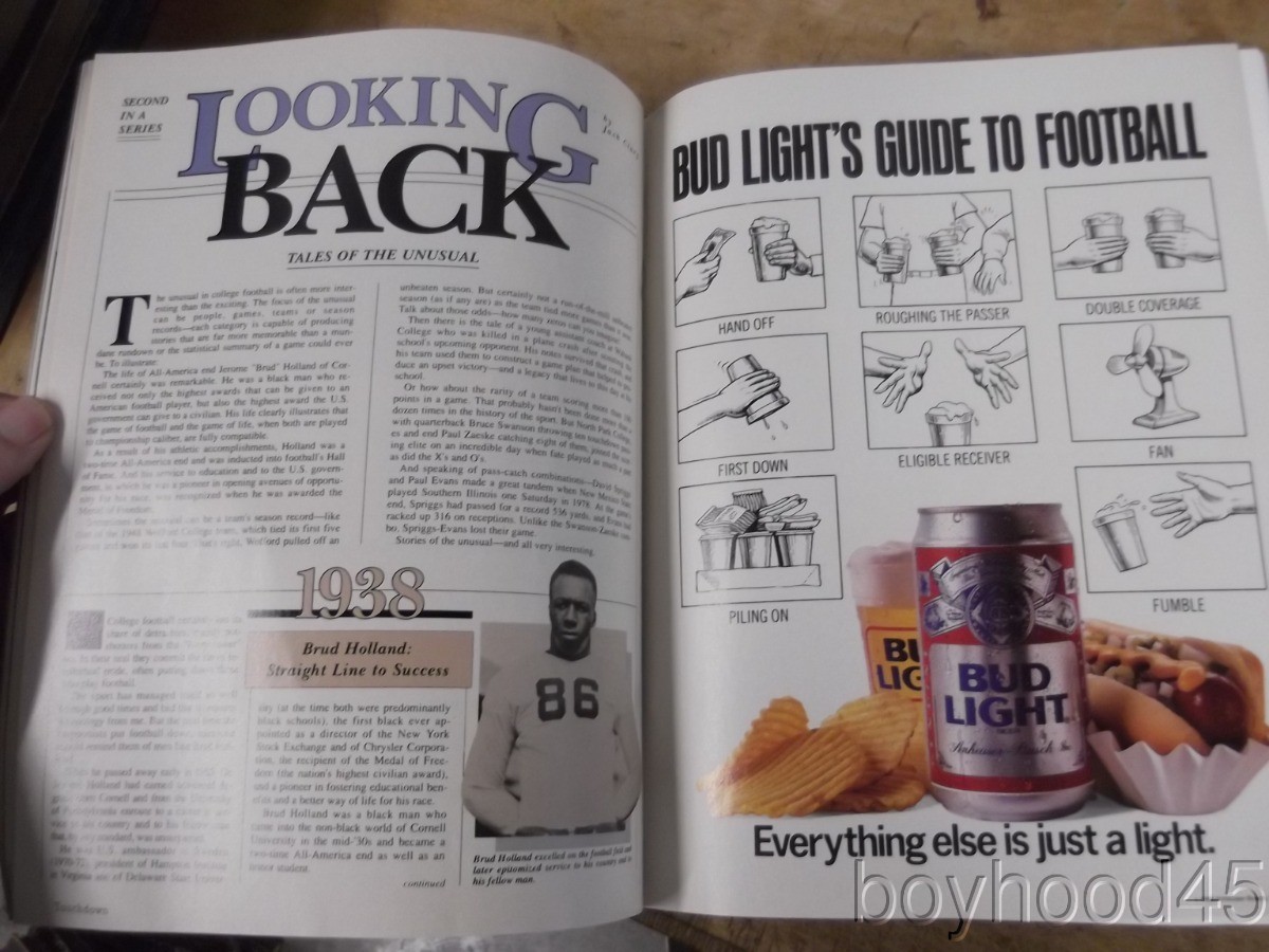 The 100 YEARS GAME PROGRAM--MIAMI OF OHIO VS. CINCINNATI--1988