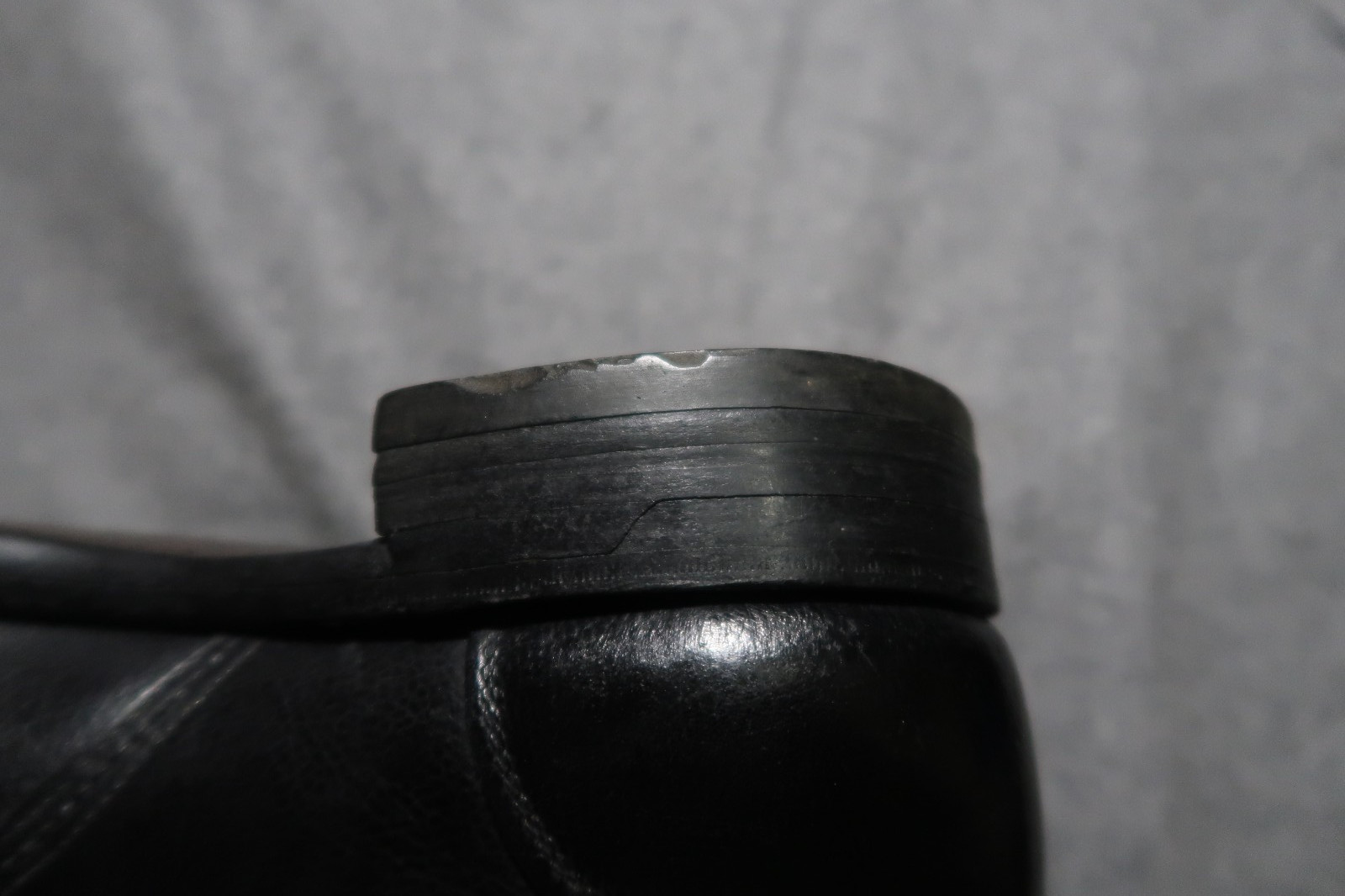 WW2 BRITISH ARMY AMMO BOOTS HOBNAILED LEATHER SOLES SIZE 9