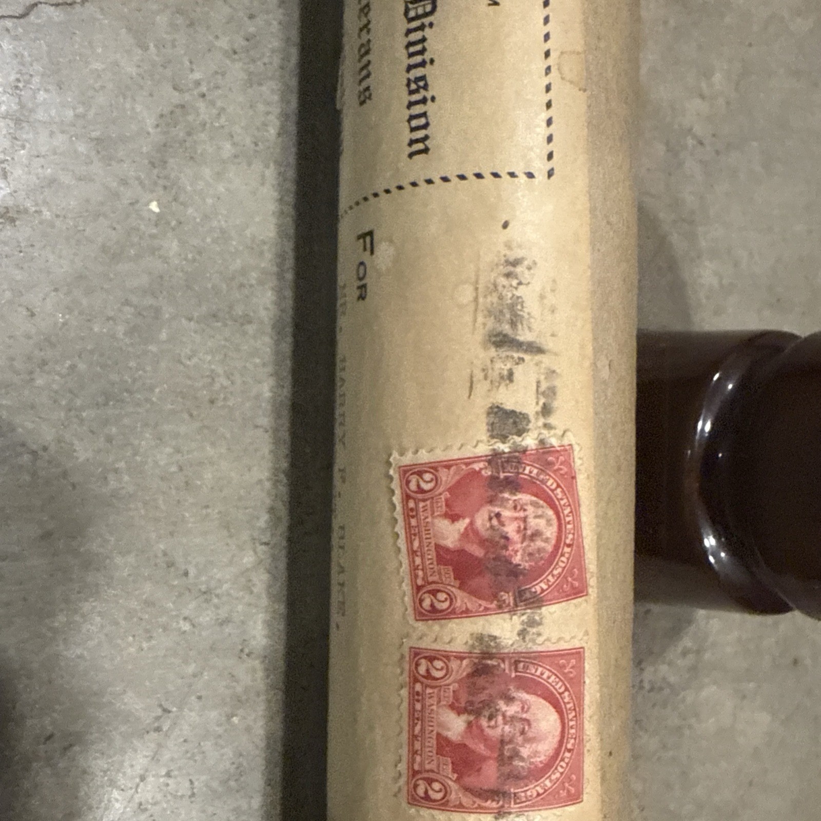 WWI US War Department Certificate of Service Forrest Campbell Chief of Ordnance