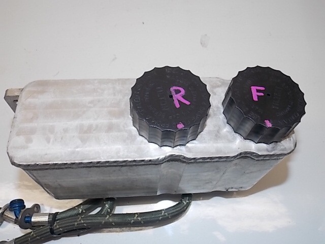 Billet Alum 3 Chamber Brake Fluid Reservoir BMRS L/W lines AP race 061725-15