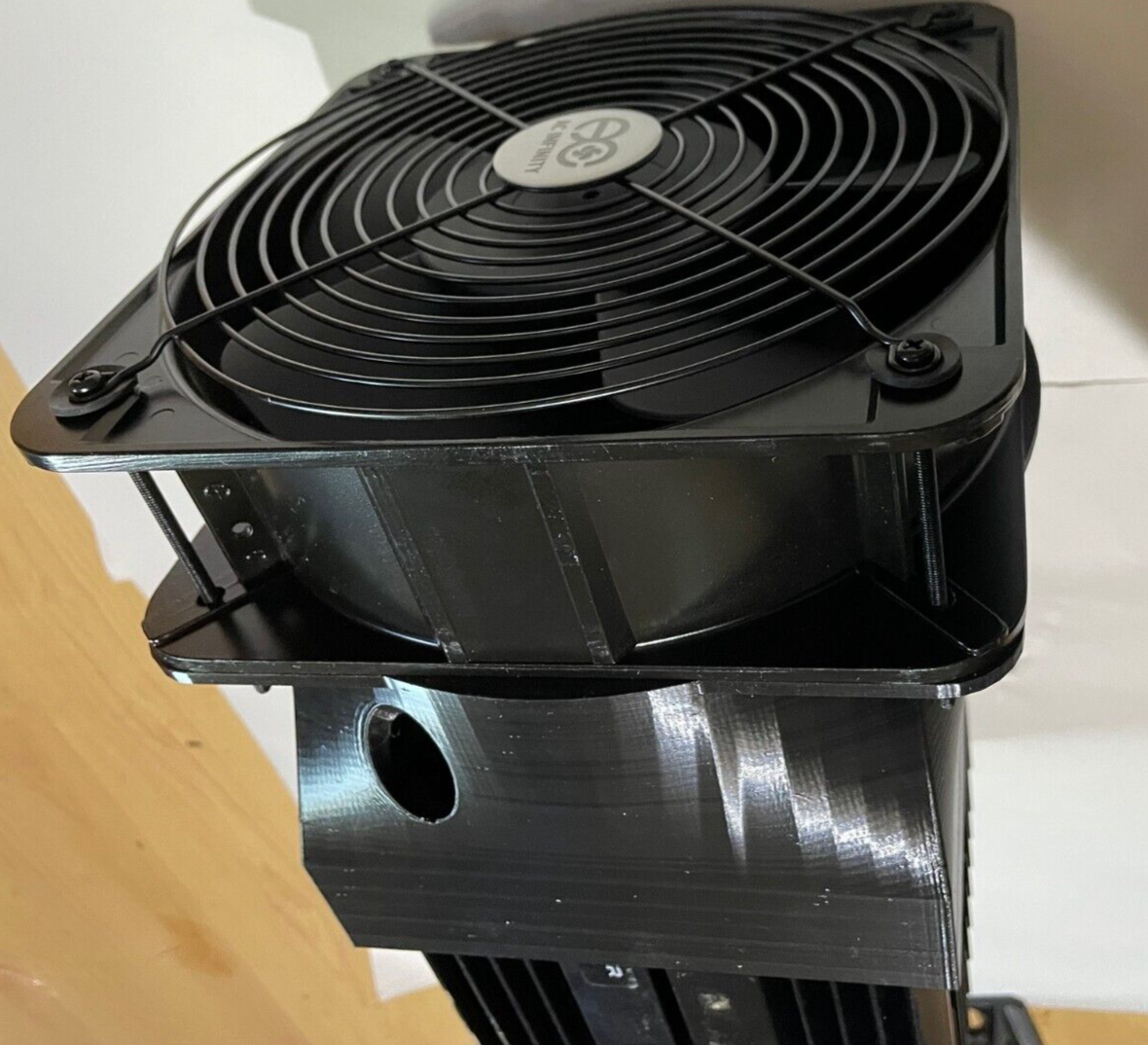 200mm Forced air Cooling Shroud for Iceriver KS0/KS0 Pro and Ultra