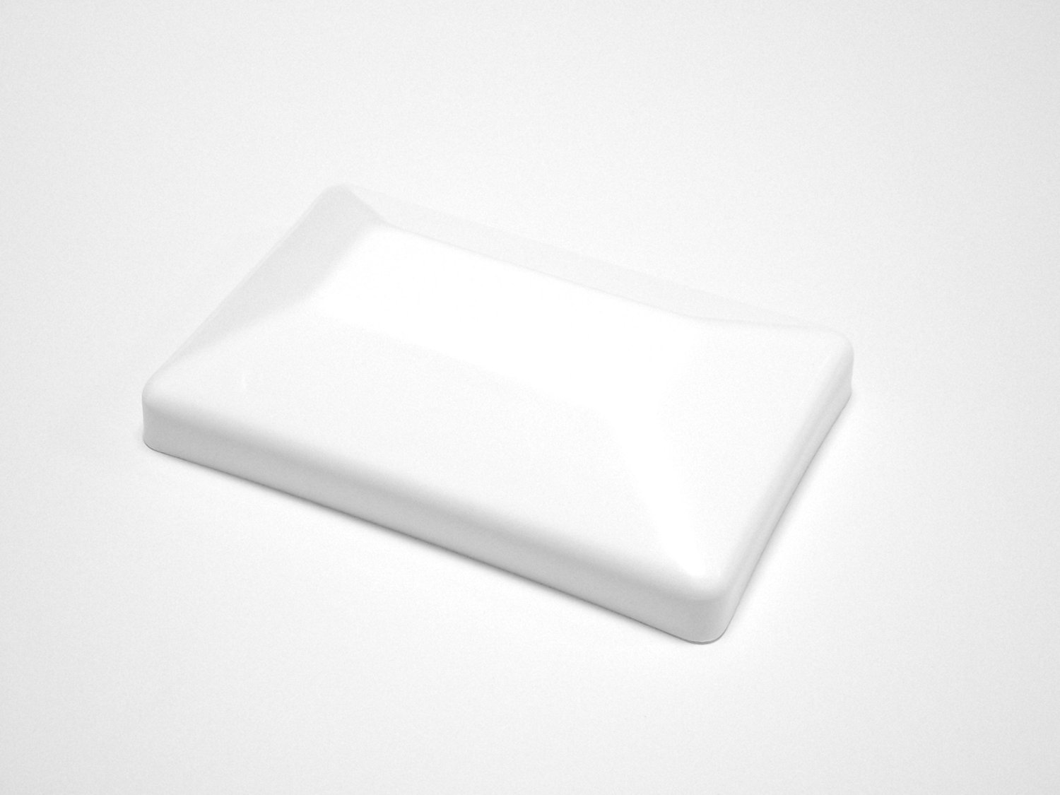 White 4x6 Fence Post Caps (3-5/8"x 5-5/8") 4 x 6 Nominal Fence Post Caps WHITE