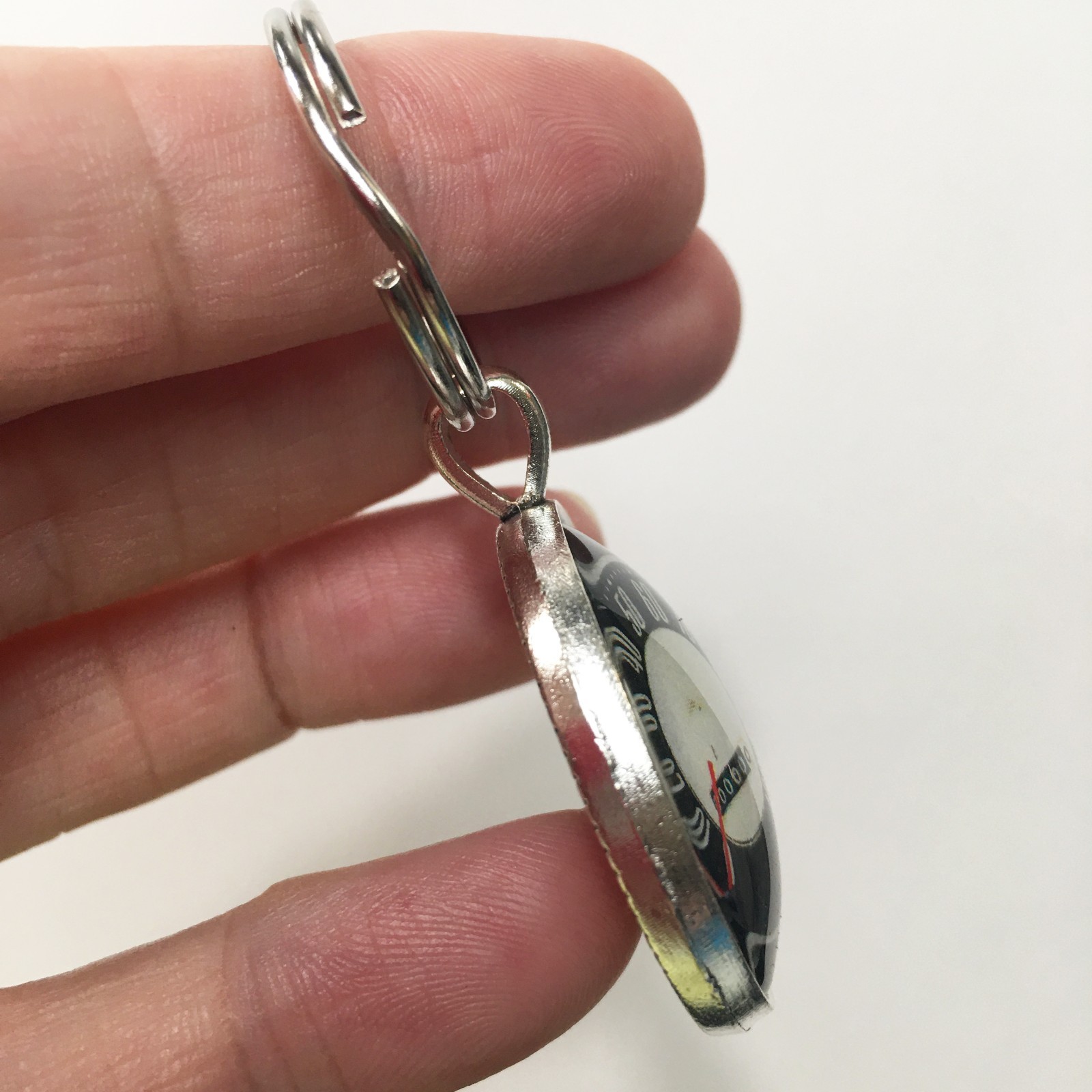 Harley Davidson Police Special 100 MPH Speedometer Keychain