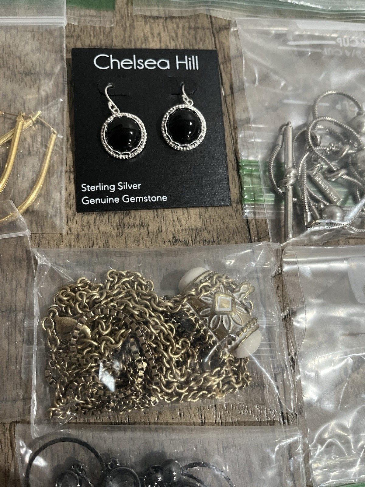 Unique Jewelry Lot. Silver, Gold, Black Tones. All Wearable. Vintage to Modern