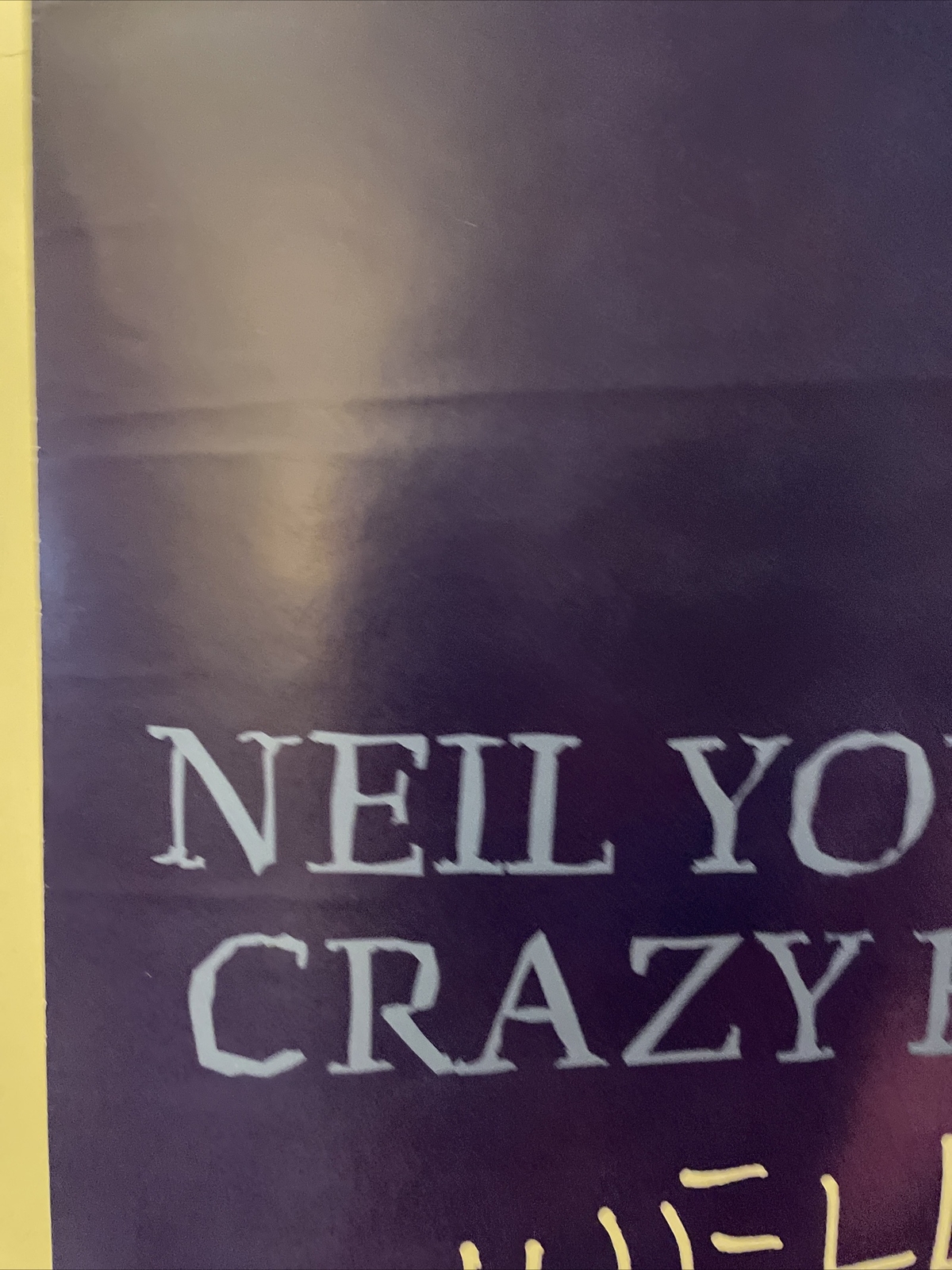 NEIL YOUNG "WELD" U.S. PROMO POSTER 23 X 35 Classic Guitar Rock Music Legend