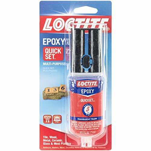 Loctite Epoxy Quick Set 0.85-Fluid Ounce Syringe (1395391)