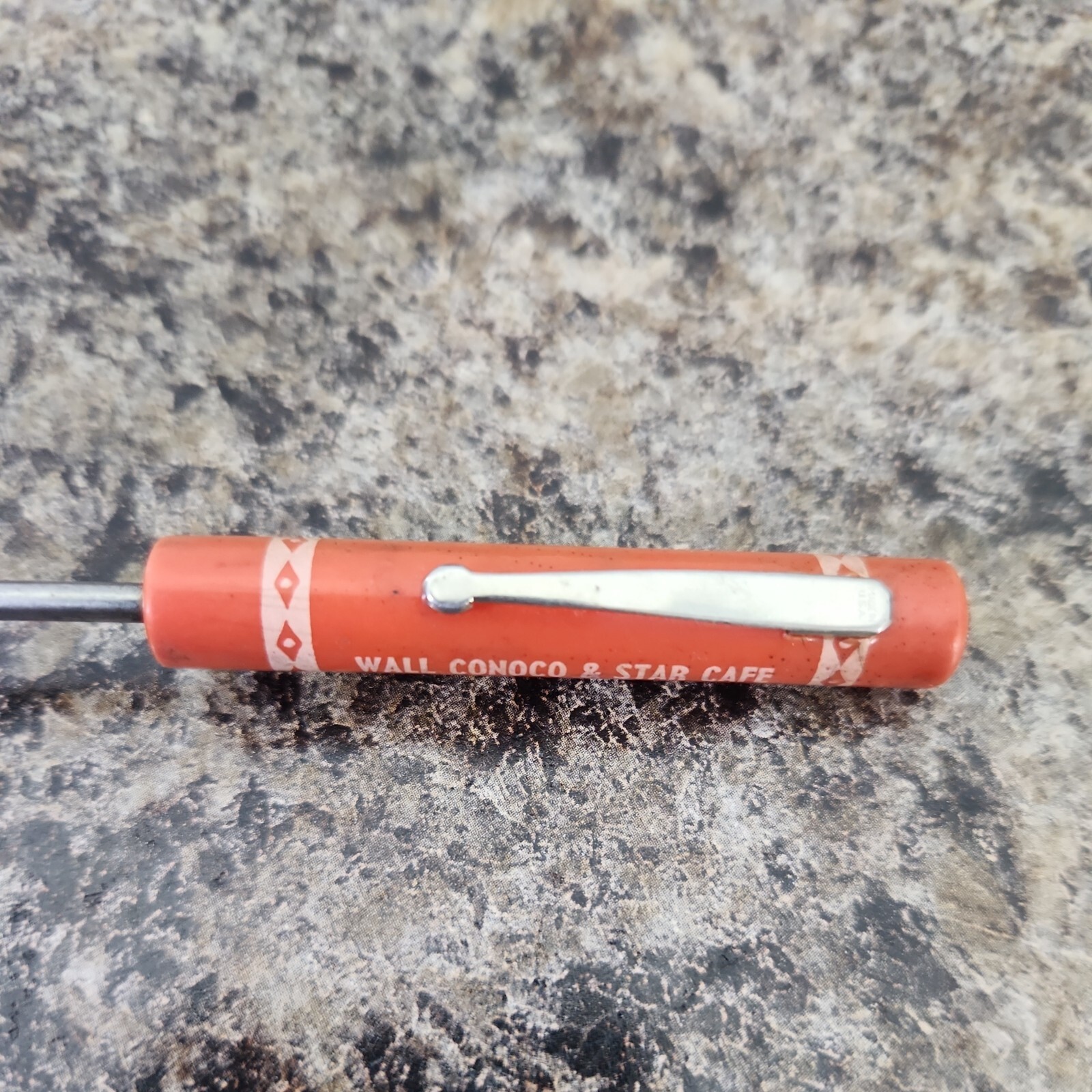 Vtg Wall Conoco & Star Cafe South Dakota Fischer Screw Driver