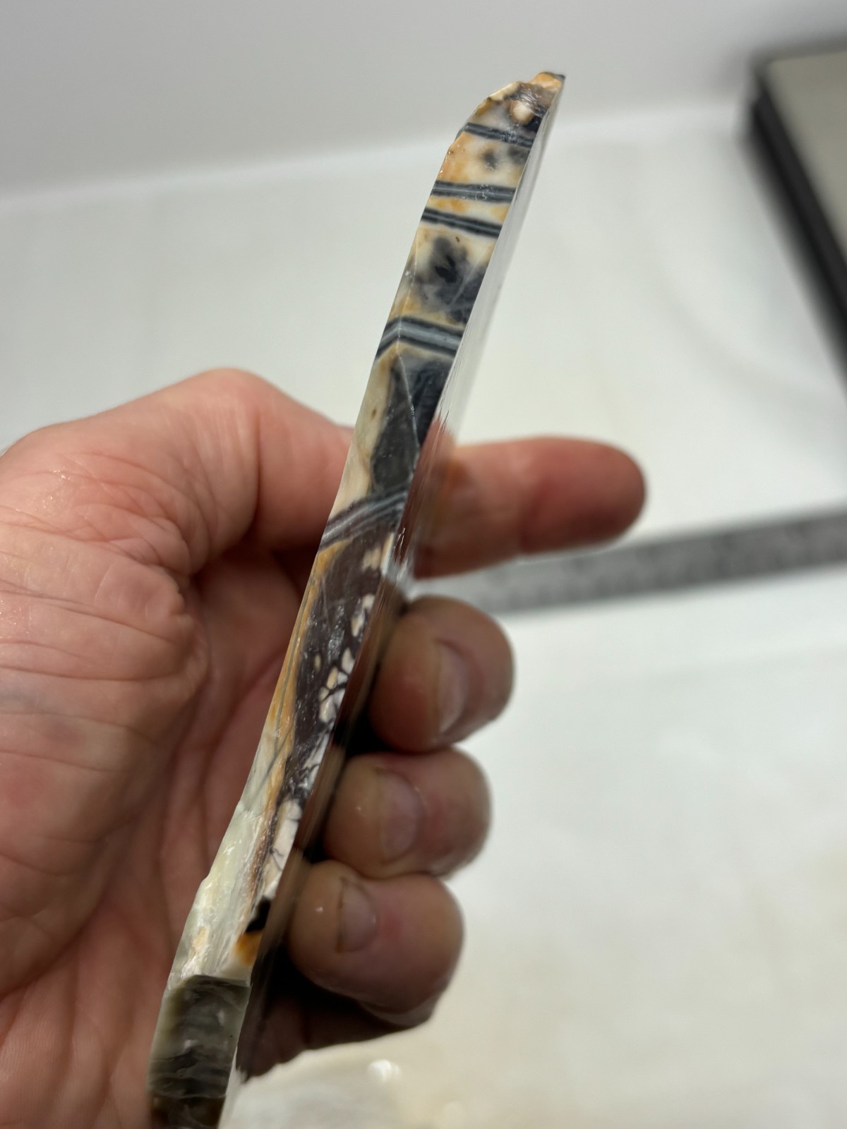 Picasso Marble (Jasper) end Slab Cabbing Lapidary Utah Combo Ship Avail