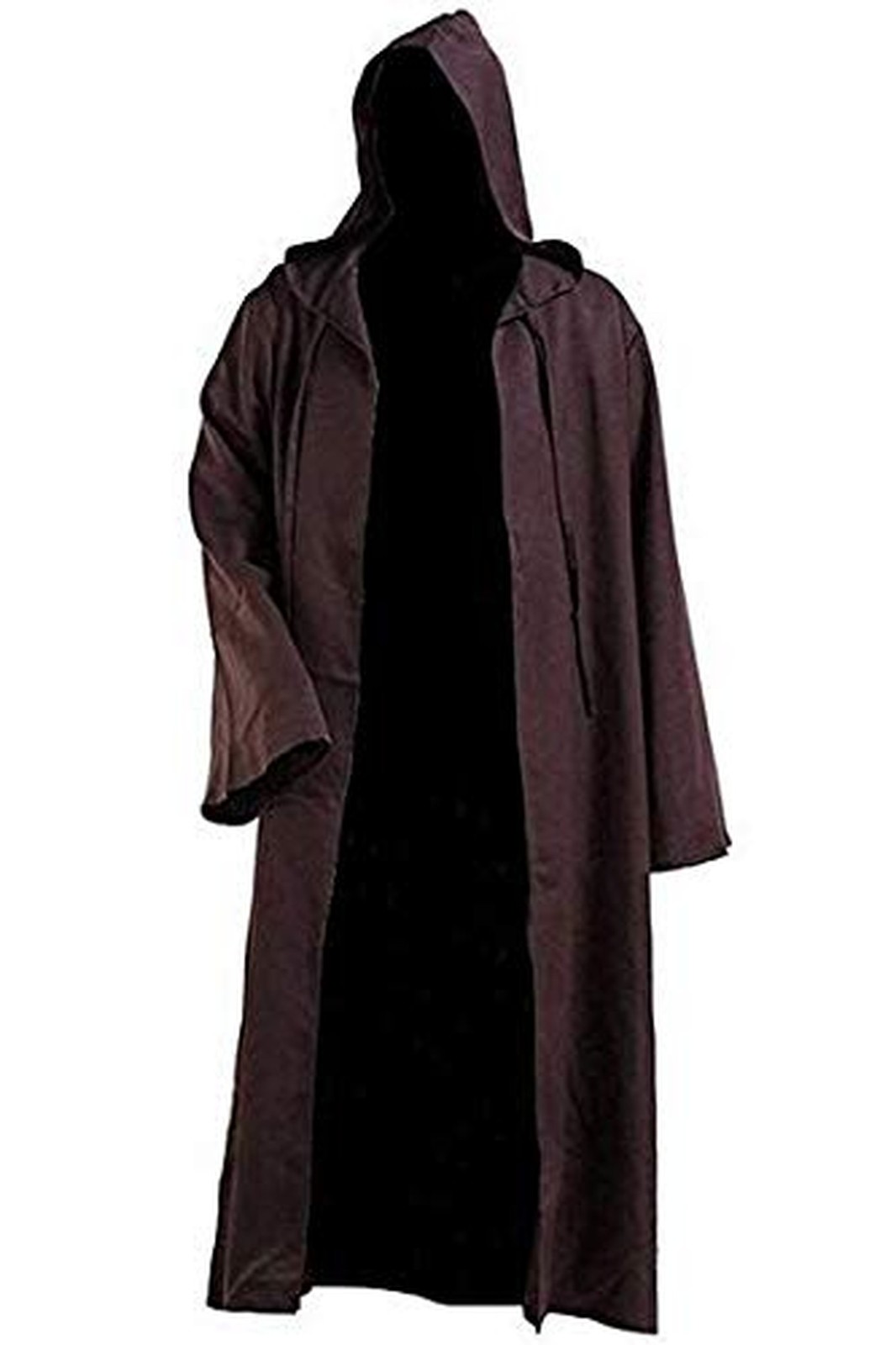 Medieval Priest Monk Robe Hooded Cloak Wizard Sorcerer Cape Medium