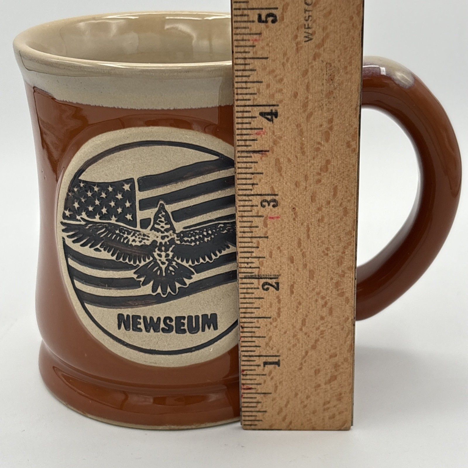 Newseum Mug Washington DC news museum RARE - EUC