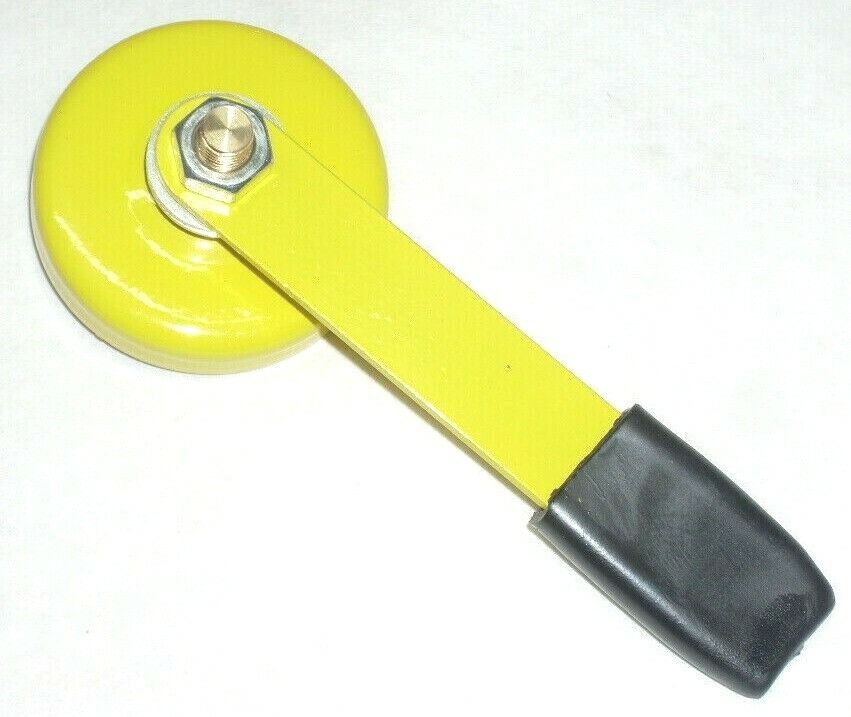 2" Magnetic Welding Ground Clamp w Lift Handle 200A Cap 1/2" Stud Bolt Hi-Vis