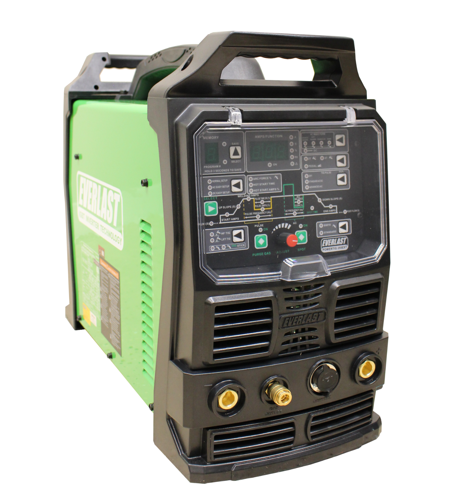 NEW 2021 PowerTIG 255EXT GTAW-P 250AMP ACDC TIG ADVANCE PULSE WELDER by EVERLAST
