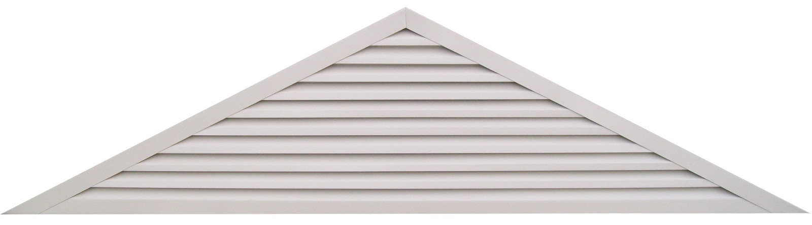 Gable Vent Triangle 4/12 Pitch, 72" Base, 12" h