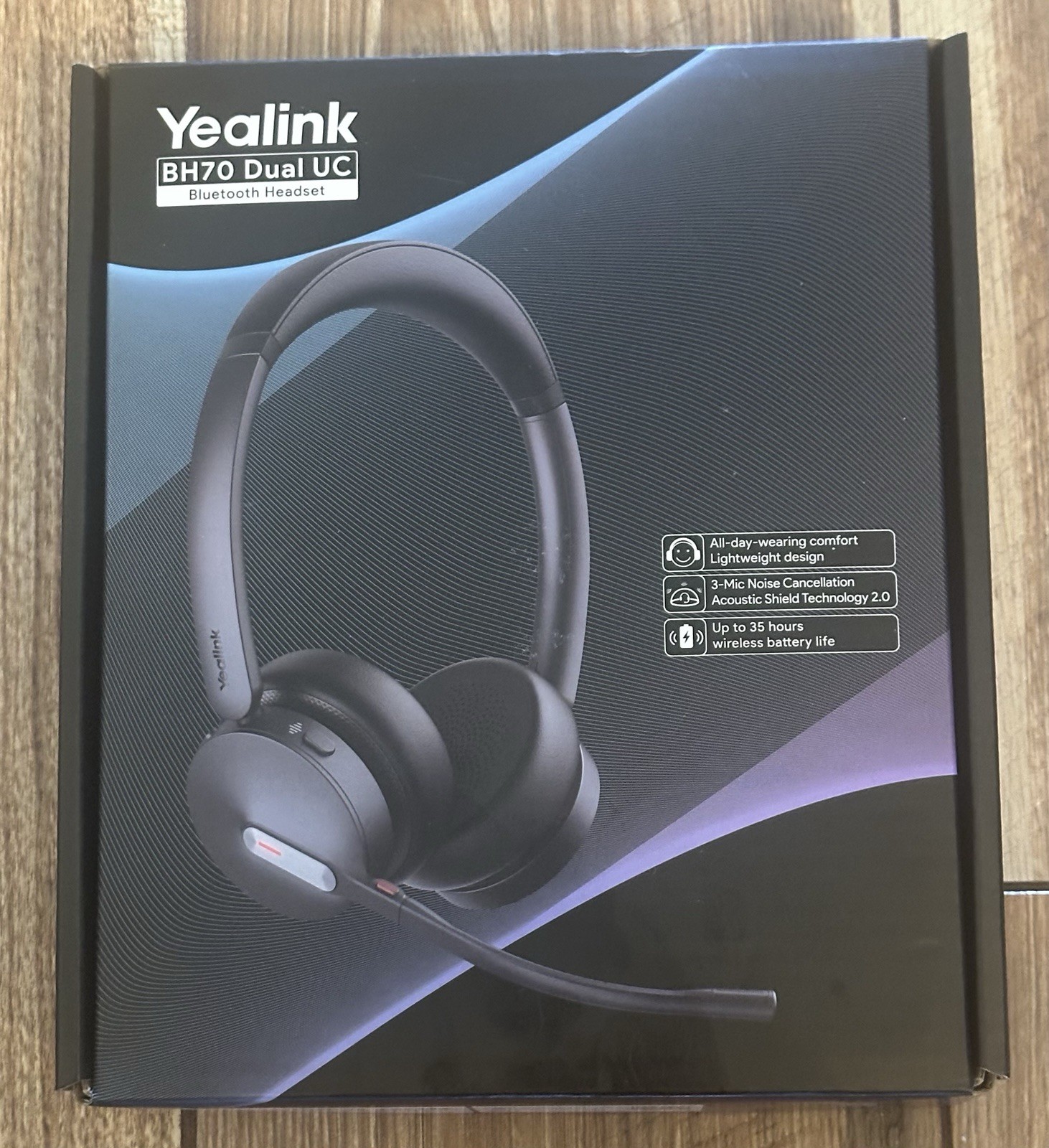 NEW Yealink BH70 Dual UC Bluetooth Headset without dongle