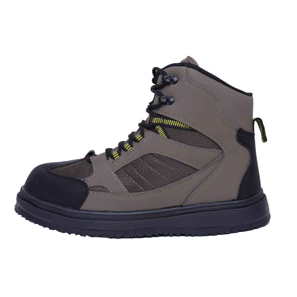 Men's Wading Boots Fishing Shoes Waders Boots With Rubber Sole For Fly Fishing
