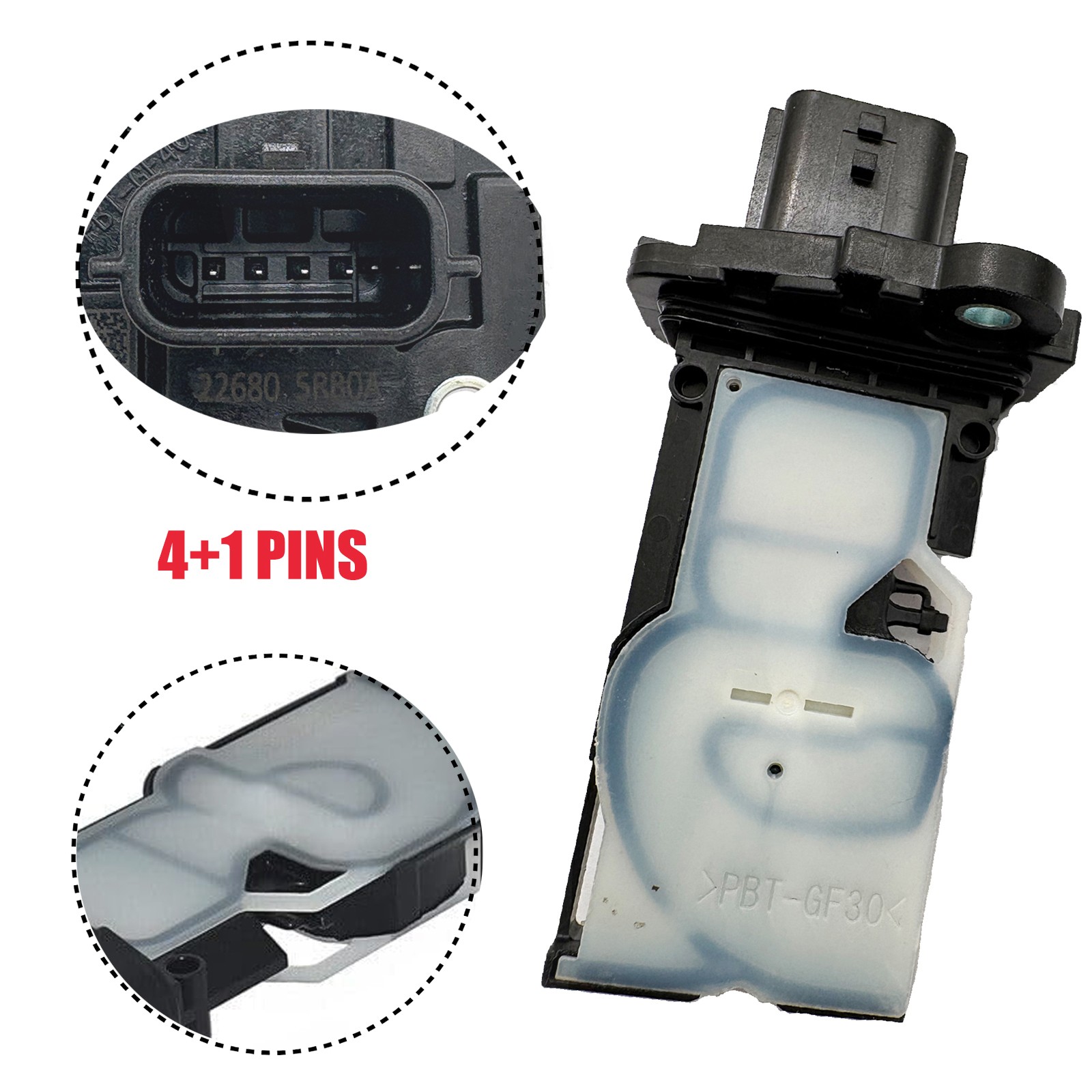 Mass Air Flow MAF Sensor for Nissan Pathfinder Rogue INFINITI QX60 22680-5RB0A