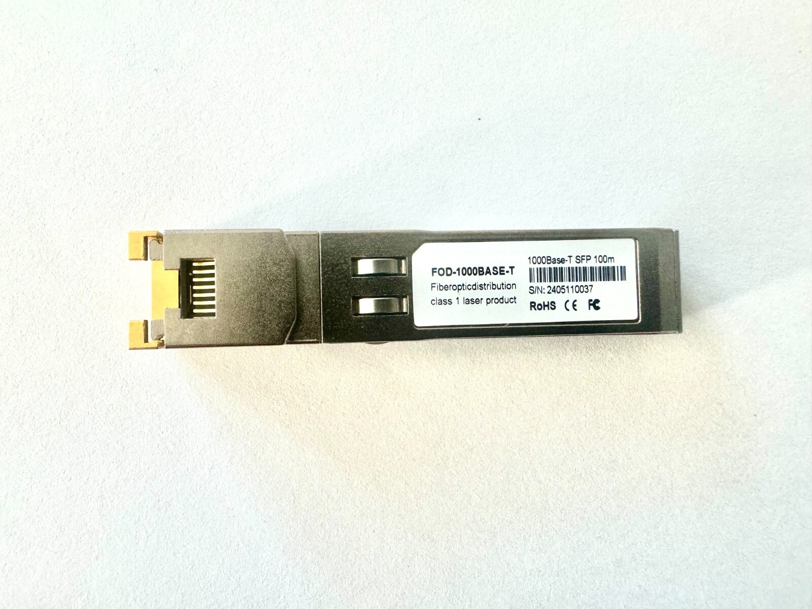 UF-RJ45-1G Ubiquiti Compatible 1000Base-T RJ45 Copper SFP Transceiver -86780