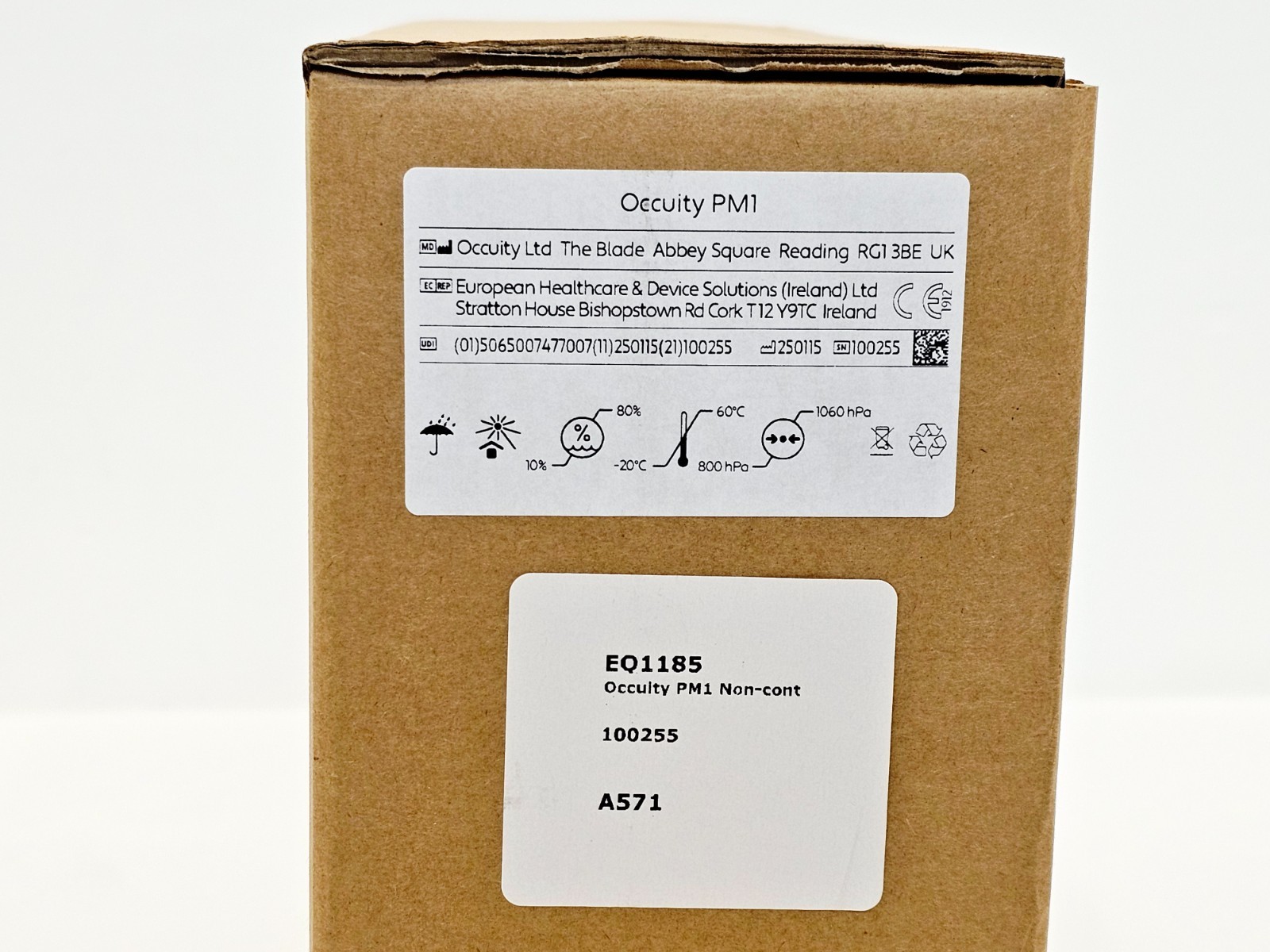 Brand New Occuity PM1 Pachymeter Non-Contact Portable