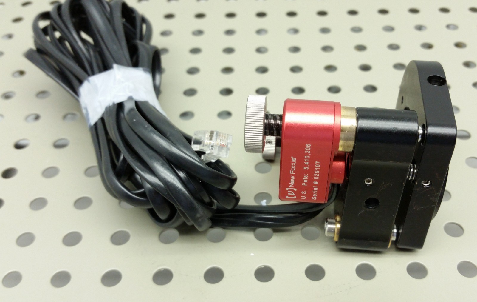 New Focus 8301 Picomotor Actuator Motor w/ Stability Mirror Mount, 1.0 inch