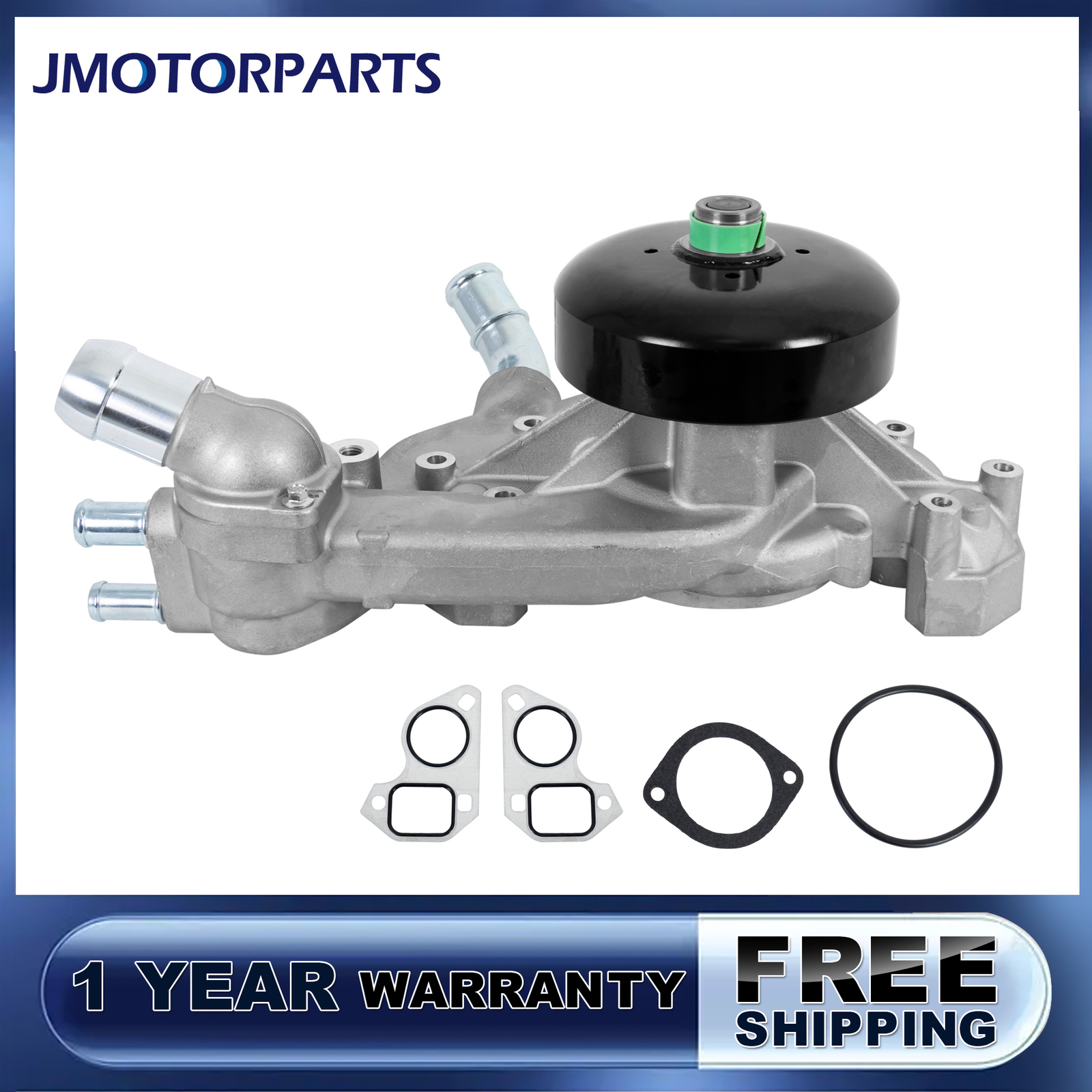 Water Pump w/ Thermostat For Chevy Silverado GMC Sierra Cadillac Escalade AW5104