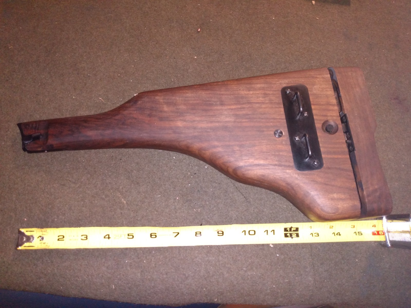 WOODEN ENCLOSED PISTOL HOLSTER WWI GERMAN P08 LUGER "Like a Broomhandle" Mauser