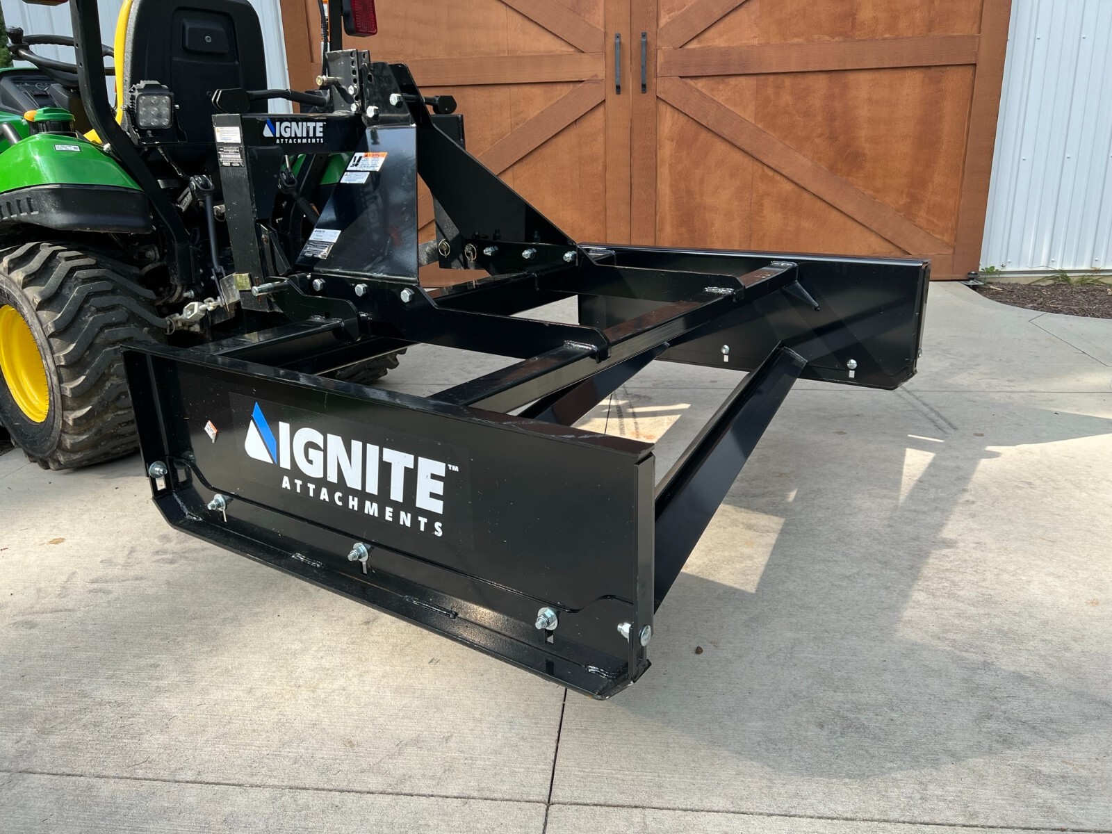 NEW 6ft Land Plane FREE SHIPPING Tractor 3PT Attachment (Heavy Duty Made In USA)