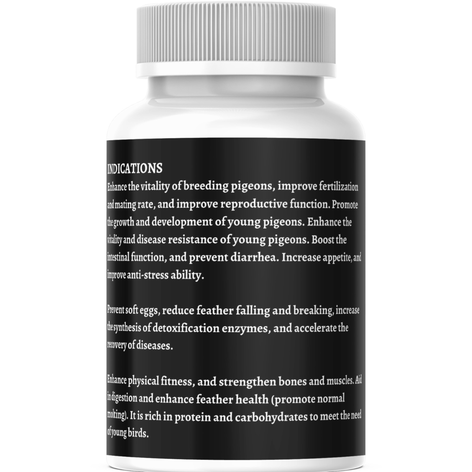 Treasure Supplement Pills, Fertility, Feather, Growth & Immunity For Pigeons