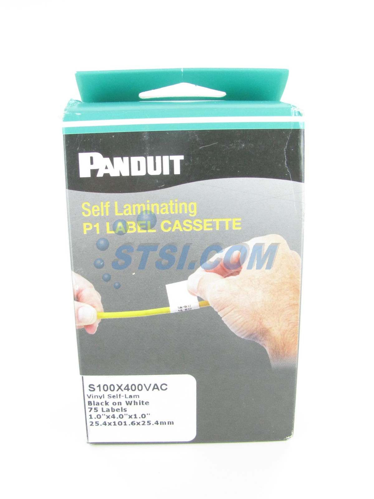 Panduit P1 Label Cassette S100X400VAC 175 Labels White Self Laminating 1x4 ~STSI