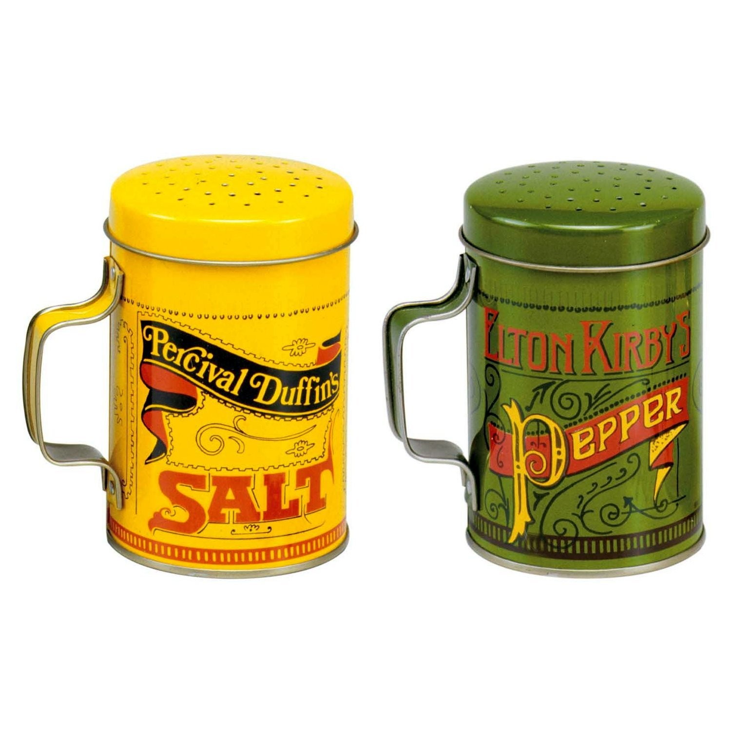 Norpro 2-Piece Nostalgic Salt and Pepper Shakers, 10 oz Capacity