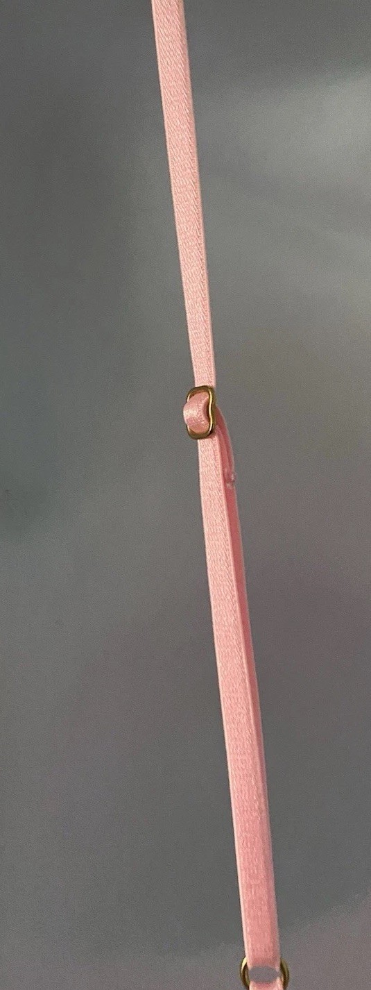 Victoria's Secret Lace Slip Dress Sz XS? Light Pink Sheer Ruffle Bow Lingerie