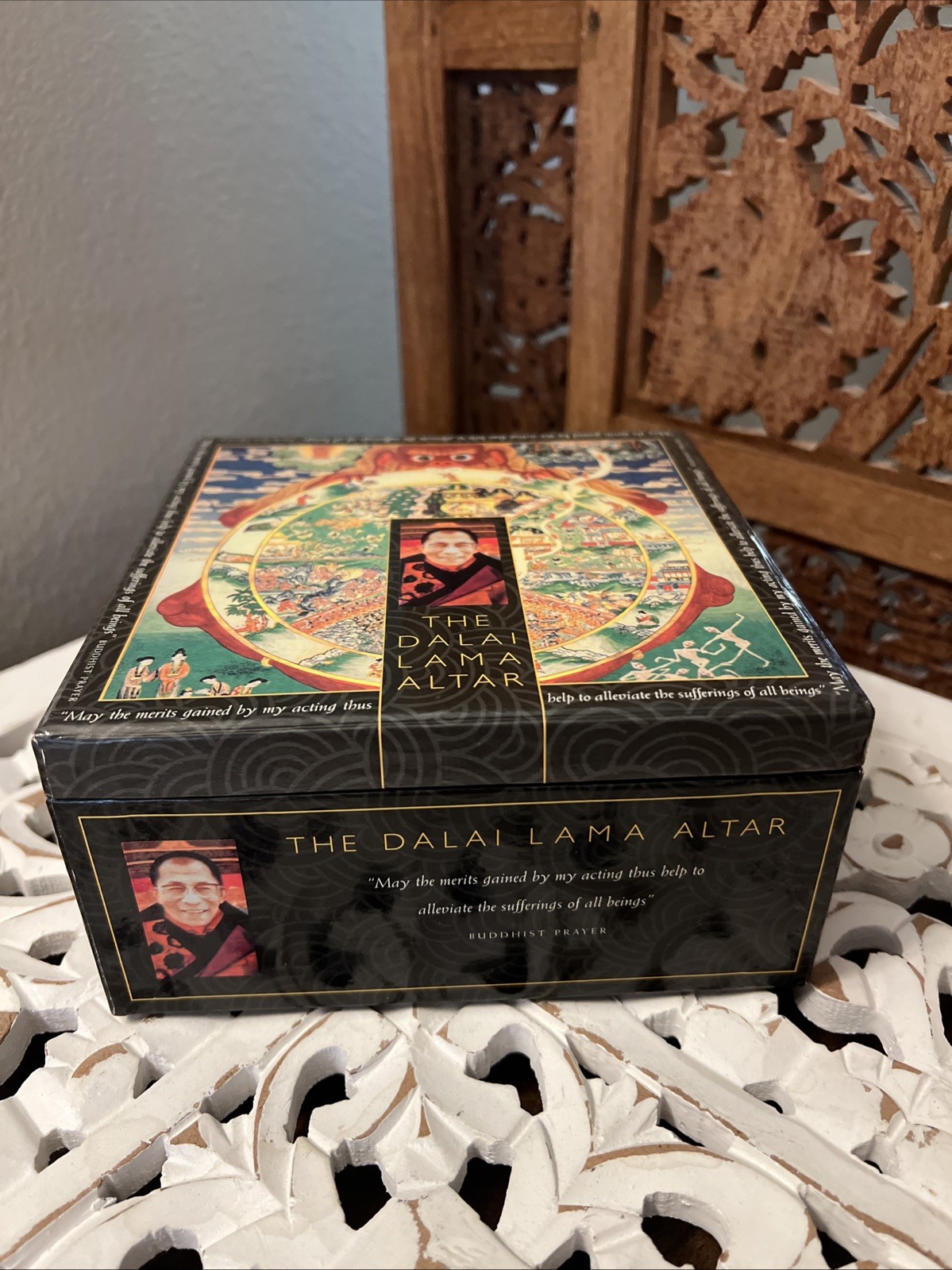 The Dalai Lama Altar Kit Friedman Fairfax Publishers Buddhist Tibet NEW Boxed