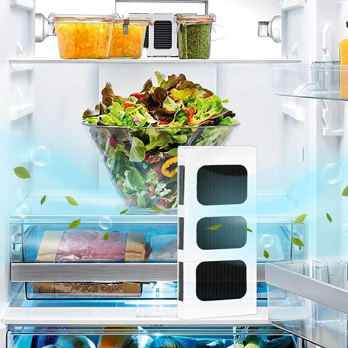 6 PACK Refrigerator Air Filter for Frigidaire Pure Air Ultra 2 PAULTRA2