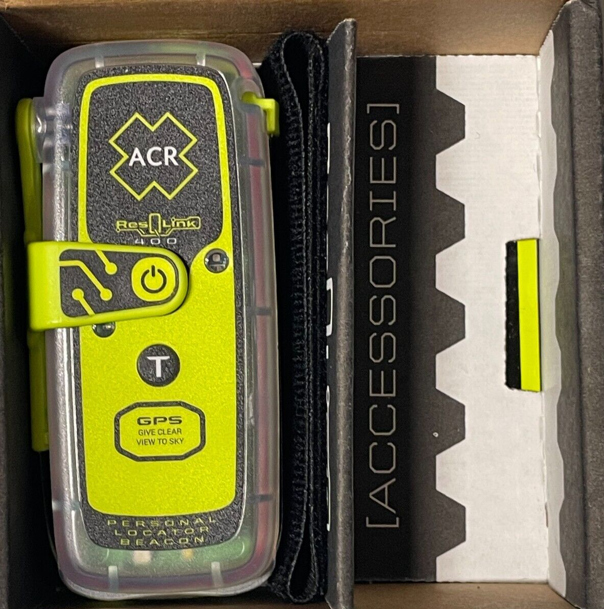 ACR ResQLink 400 - SOS Personal Locator Beacon with GPS (Model: PLB-400)