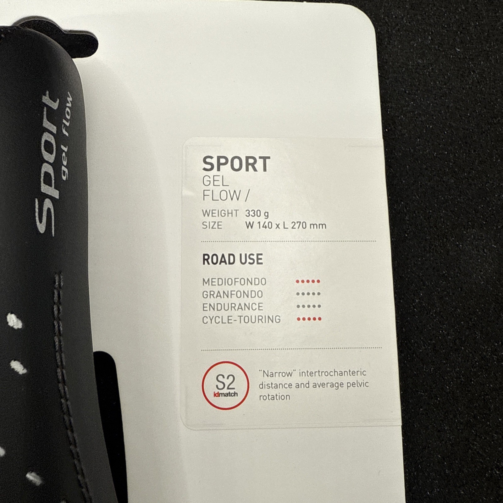 Selle Italia Sport Gel Flow Cycling Saddle Seat S2 140mm (9419-40)