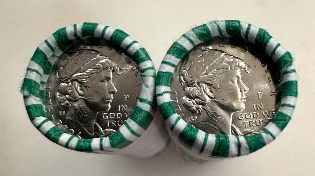 1776–2026 Emerging Liberty Dimes (10c) Uncirculated 50 Coin Roll – P Mint