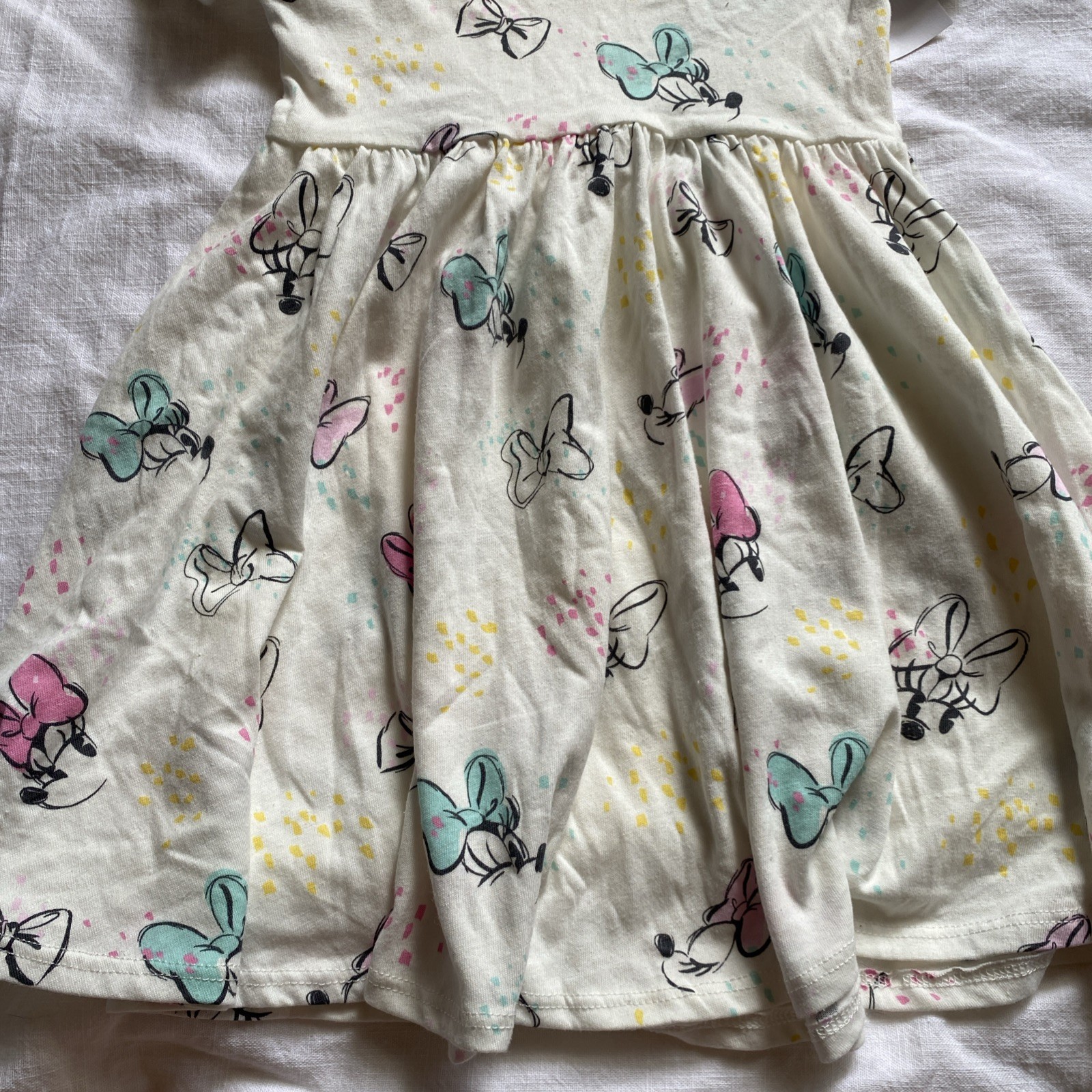 Disney Girls Minnie Mouse Dress Size 4T New with Tags, Free Shipping