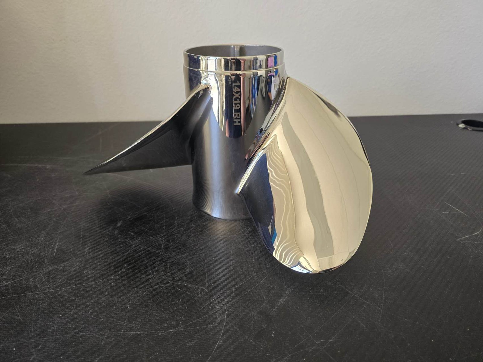 14 x 19 Stainless Steel Outboard Boat Propeller fit Suzuki 50-140HP 15Spline, RH