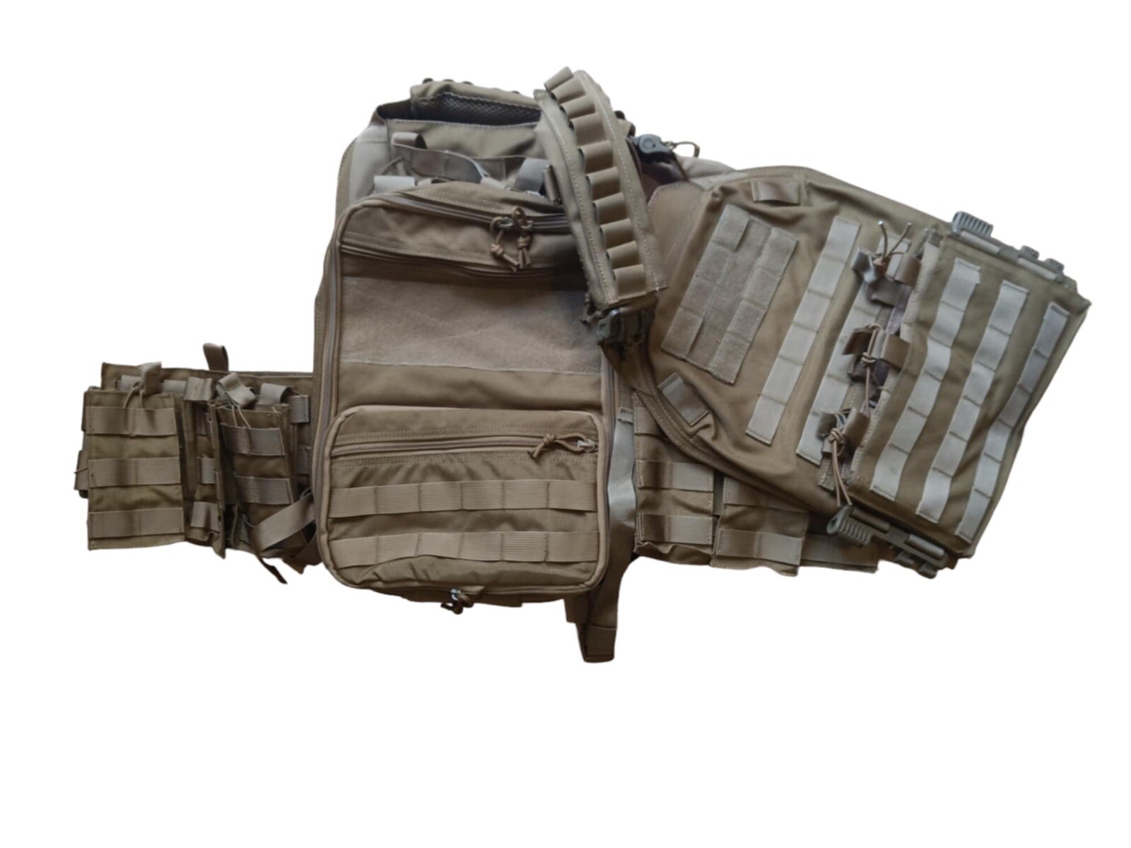Tactical Vest Plate carrier Fits 11x14 And 10x12 Armor Plates