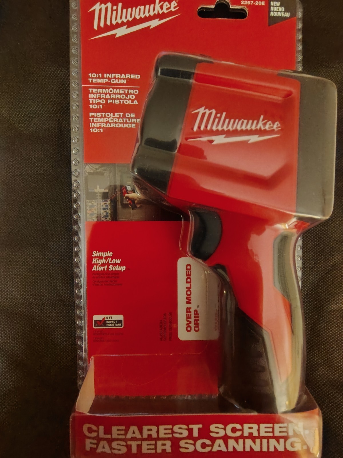 Milwaukee 2267-20E 10:1 Infrared Temp-Gun NEW