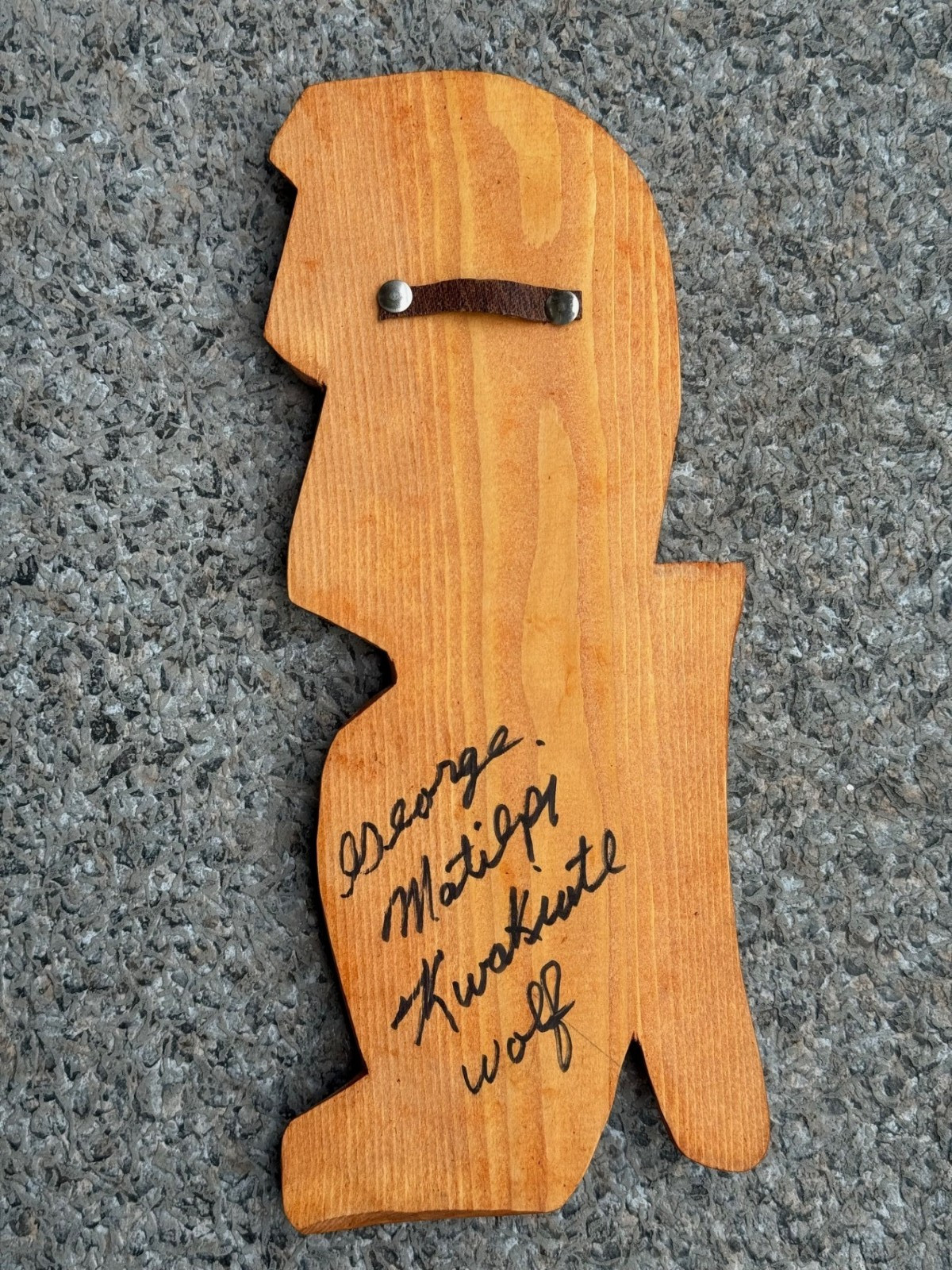 Northwest Coast Native Art Kwakwa̱ka̱ʼwakw Wolf carving