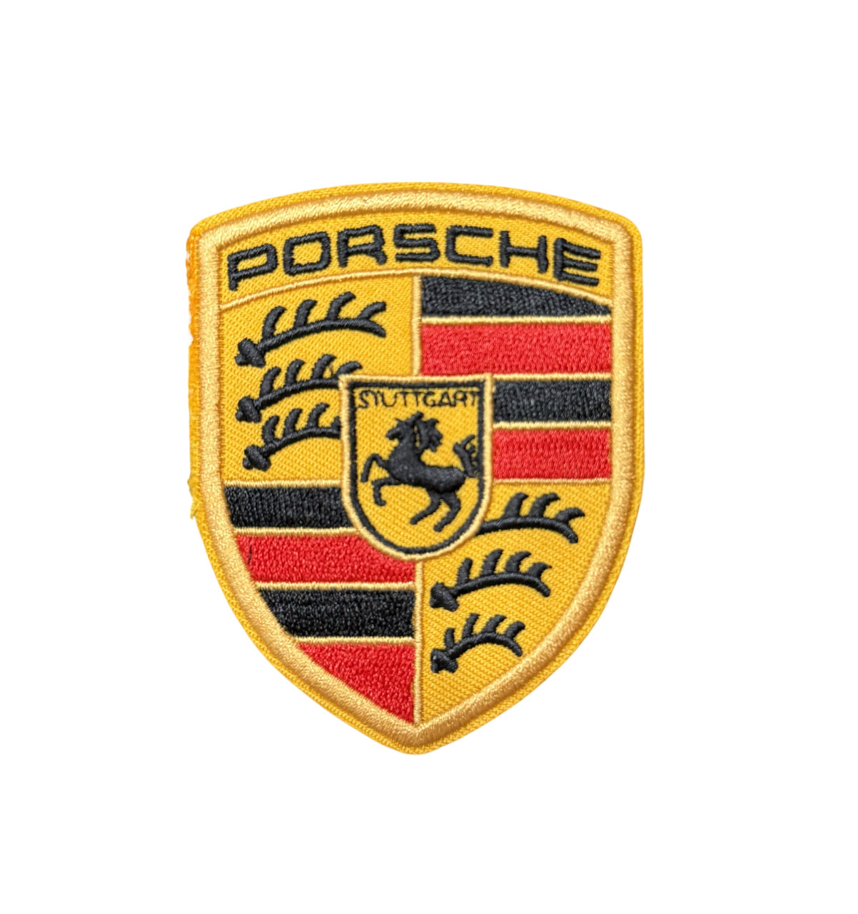 Porsche Luxury Sports Car Auto Patch, Iron On/Sew On