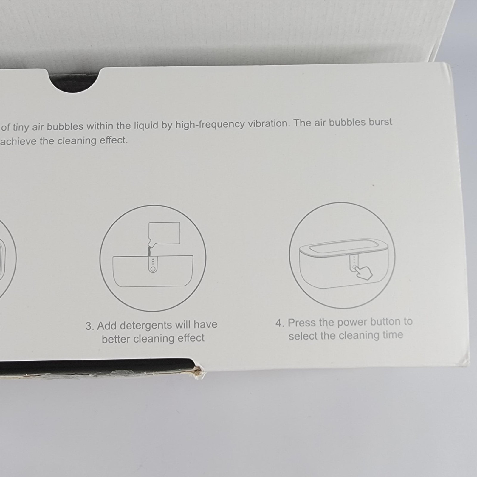 Umimile W1-U1-3 Ultrasonic Cleaner Compact Portable Jewelry Eyeglasses Watch