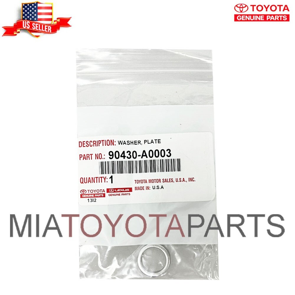 1 Pc Genuine Toyota Scion Drain Plug Gasket OEM 90430-A0003