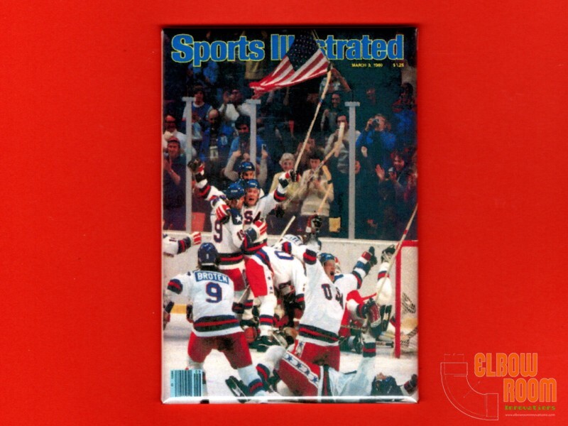 Sports Illustrated March 1980 cover art 2x3" fridge magnet USA Hockey