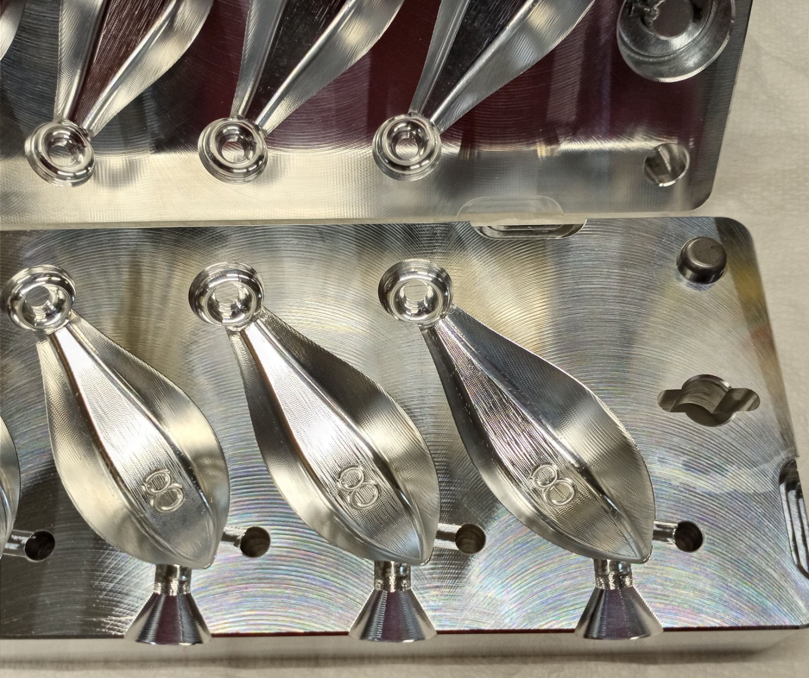 8 oz Bank Sinker 10 Cavity Production Mold