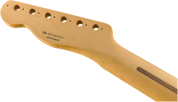 Genuine Fender 1951 Telecaster/Tele Neck, Fat U Shape, Narrow Tall Frets, Maple