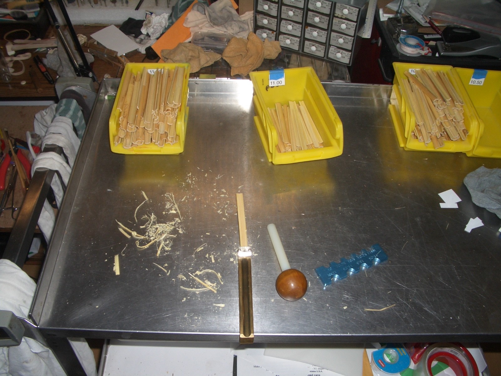 20 Gouged Oboe Reed cane 10.50 Diameter